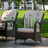 Aliaga 4 - Person Patio Dining Set Square Table with Cushions Included