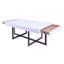 Table basse 4 pieds avec rangement Celetha
