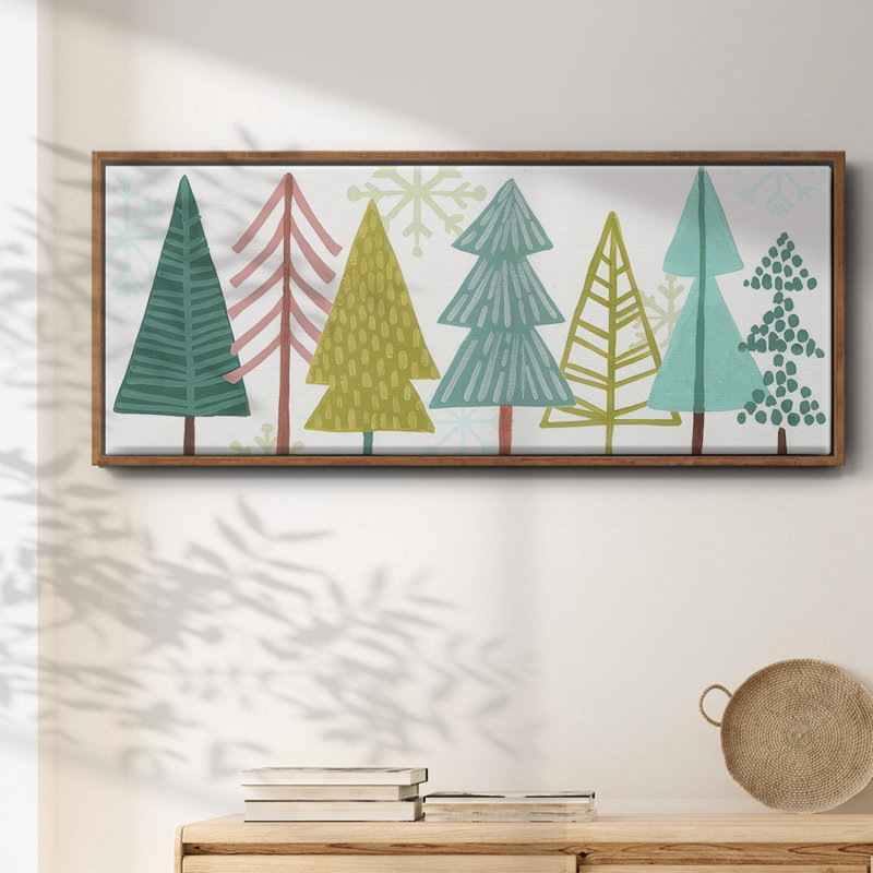 Collection Modern Holiday, toile encadrée, H 12 po x l 30 po