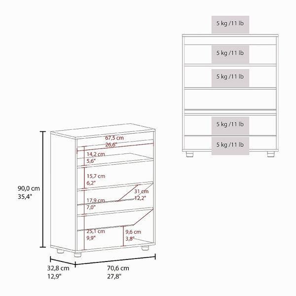 Dimensions du produit