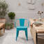 Ensemble bistro 3 pièces avec table et 2 chaises, ensemble de table de salle à manger à lattes résistant aux intempéries-133584734