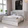 Atiyah Murphy Bed Chest with 6" Mattress, Storage and Built-in Charger