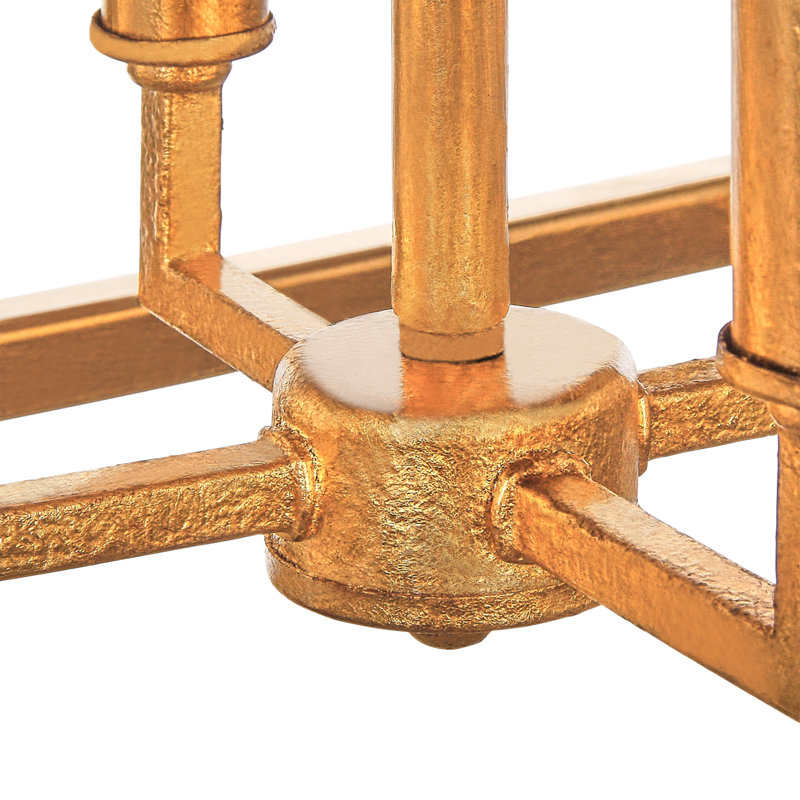 Madison 4 - Light Lantern Rectangle Chandelier