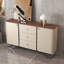 Buffet moderne en cuir avec rangement-107234798
