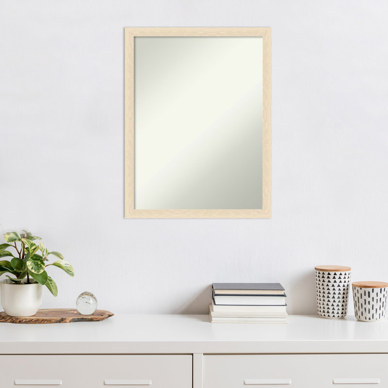 Miroir mural Jilyan, Naturel