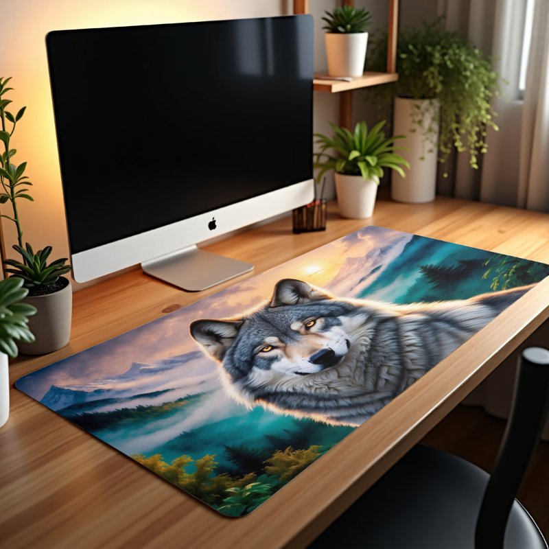 Polyester Desk Pad, 23.6x13.8