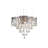 Transitional 5 Light Crystal Chandelier