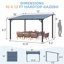 Aluminum Pergola with Canopy-1877216422-1877216428