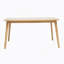 Table de salle à manger rectangulaire 1 pièce sans chaise-1456421043-1456421042