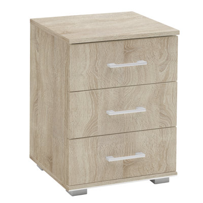 Sheard 41cm W Manufactured Wood Bedside Table