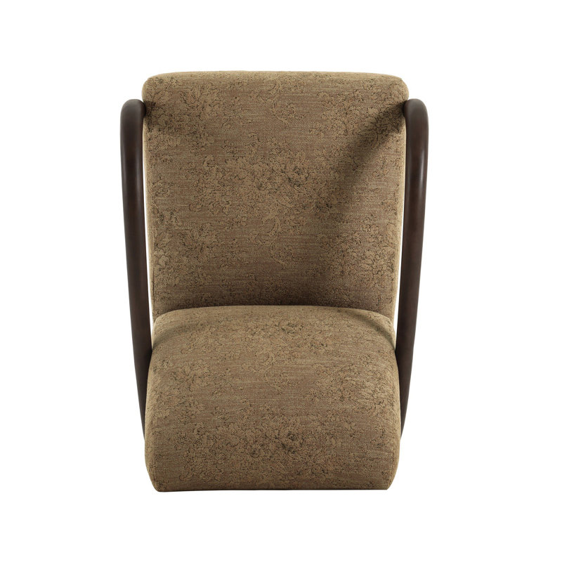 Sandro Leather Armchair, Fallingbrook Cafe Polyester Blend