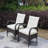 Naticha Premium All-Weather Wicker Outdoor Dining Armchair with Cushion