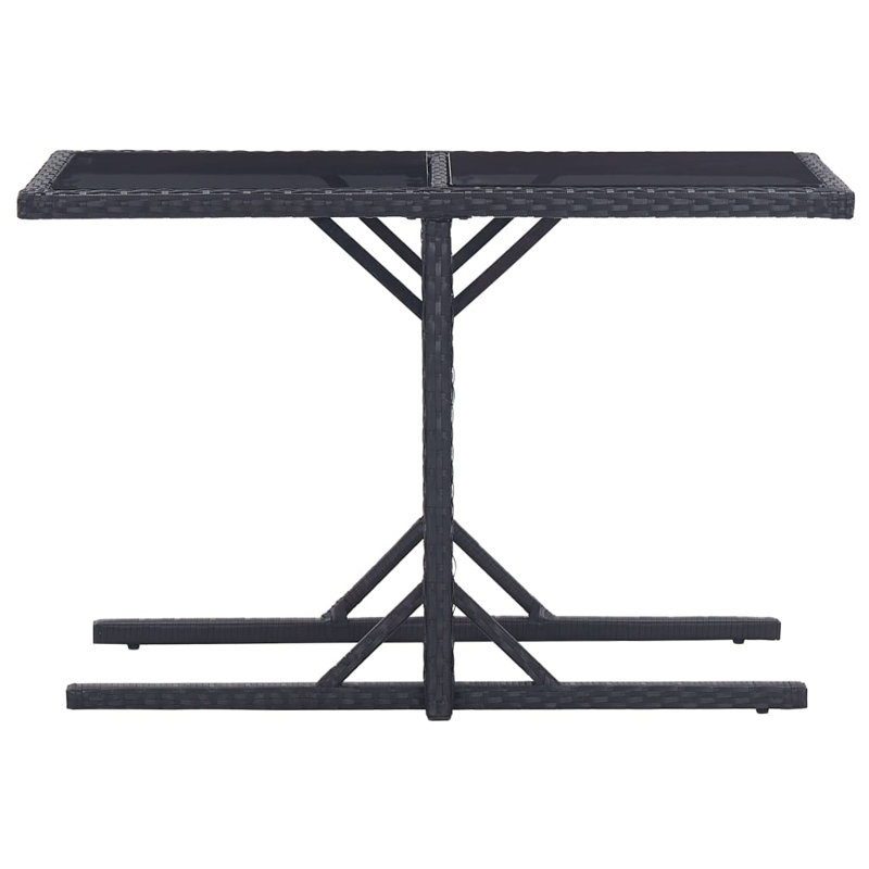 Akemi Coffee Table, Brown, Black