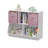 Azha 29.53'' H X 35.43" W Bookcase With Fabric Storage Bins-1868398794