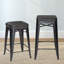 Tabouret en simili cuir Gennara-66324912