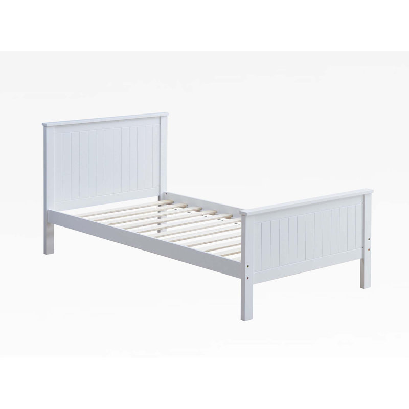 Lit plateforme Chery, Blanc