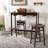 Donegal 2 - Person Four Leg Dining Set-1426079504