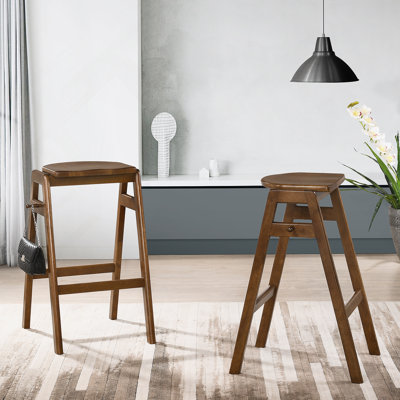 Tabourets de bar empilables Mid-Century Malvern