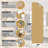 Ottohome Beige Runner Rug-164076537-164076530
