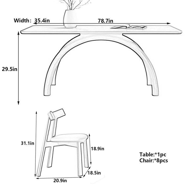 Table de salle à manger Luxury