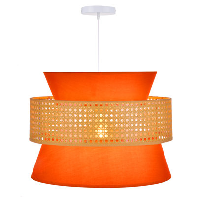 Guerande 1 - Light Orange Lantern Pendant