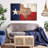 " State Map Over Texas Flag " by Echoes Of America 3 - Pieces-92829661