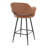 Lake Upholstered Counter Stool with Metal Frame-303832044-308806265