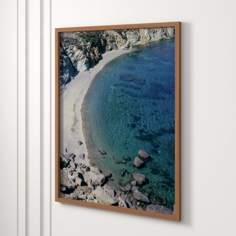 Greek Pool Framed Photographic Print
