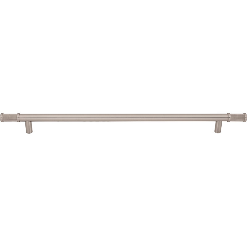 Burnham Appliance Pull, Brushed Satin Nickel, 18" Center To Center