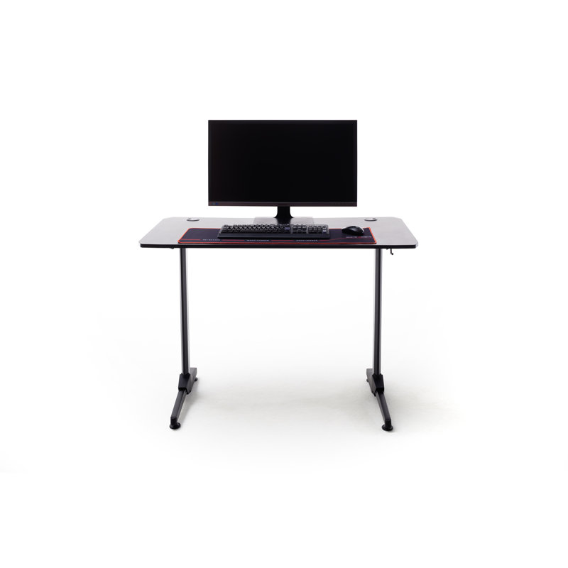Metal Base Computer Desk