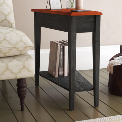 Table de coin inclinable en bois massif