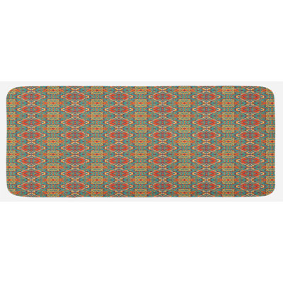 Eclectic Polyester Kitchen Mat