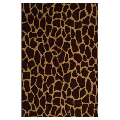 Tapis imprimé animal - Girafe
