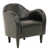 Black Faux Leather