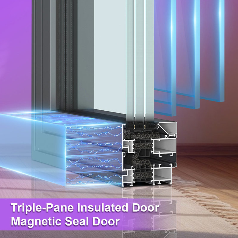 22" W Single Zone 120-Can Beverage Refrigerator Built-In or Freestanding Stainless Steel Cooler with Child Lock and Reversible Hinge