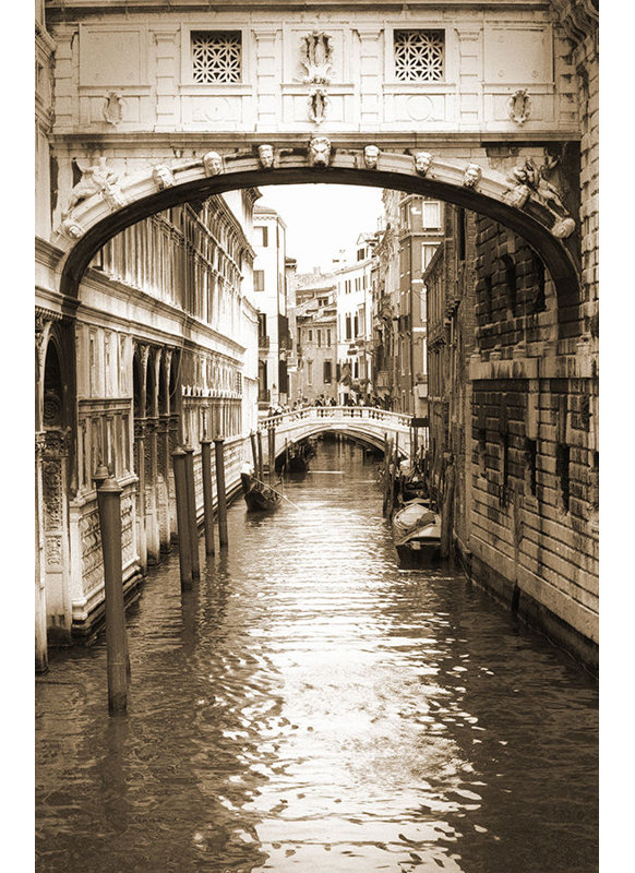 Dimanche Venice VI Print by Jordan Thurston, 56" H x 36" W, Glass Coat