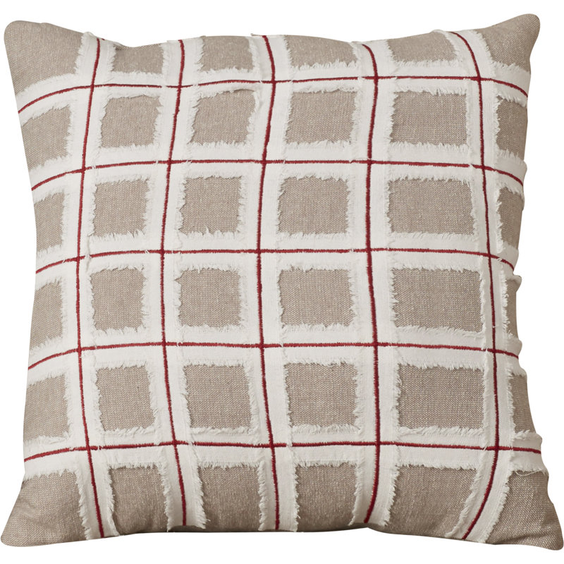   Coussin 100% coton Grid