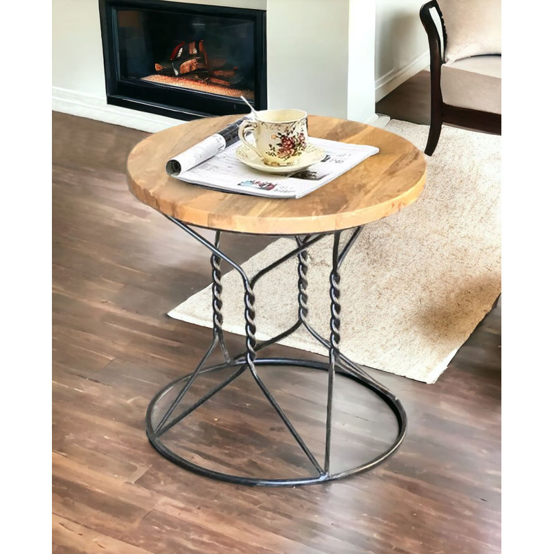 Alyssa Pedestal End Table