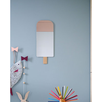 Glace miroir gris