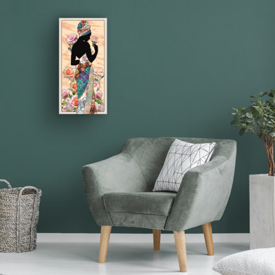 Bungalow Rose Alonzo Saunders Cosmopolitan Woman II Canvas Wall Art WAG37593