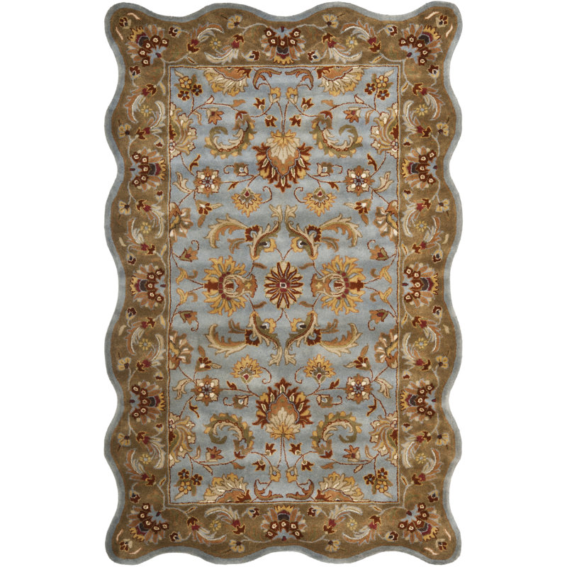Tapis oriental en laine touffeté à la main Cranmore, Nouveauté 4 pi x 6 pi