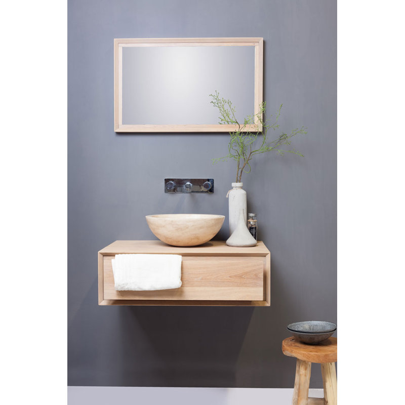 Ladzi Brown Stone Handmade Circular Bathroom Sink