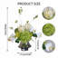 Elegant Green Artificial Bouquet—Hydrangea With Vase
