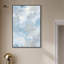 «Azure Mist Shimmer», reproduction d'art sur toile par Art Remedy-118148469-118148470