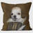 Shakespeare Square Throw Cushion