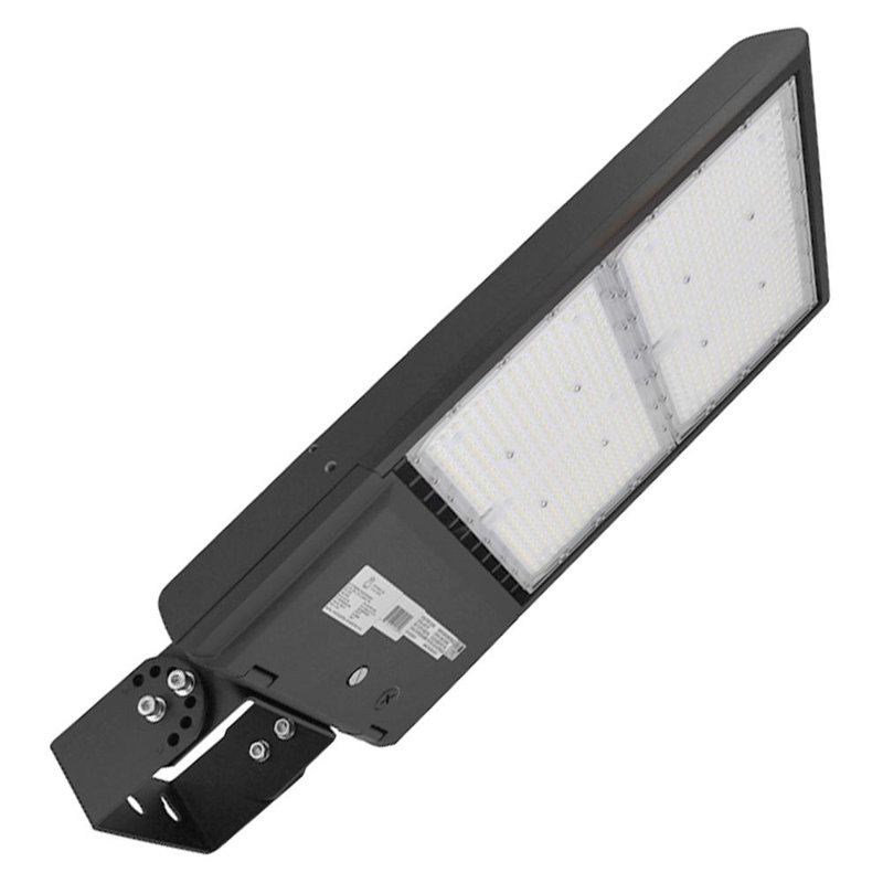Yoke Mount LED Street Light, Black