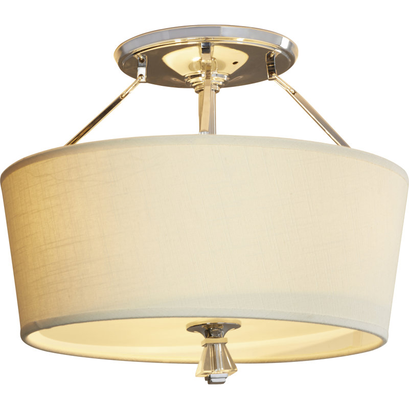 Plafonnier semi-encastré 3 lumières 18 po Gildersleeve