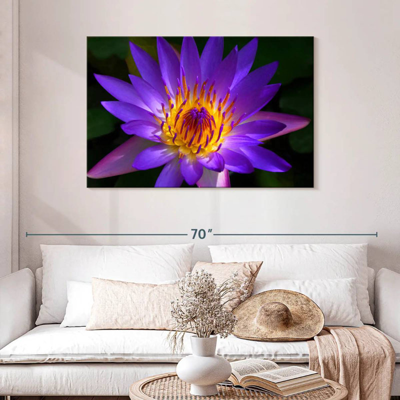 Harnek Hawaiian Water Lily, H 30 po x l 45 po