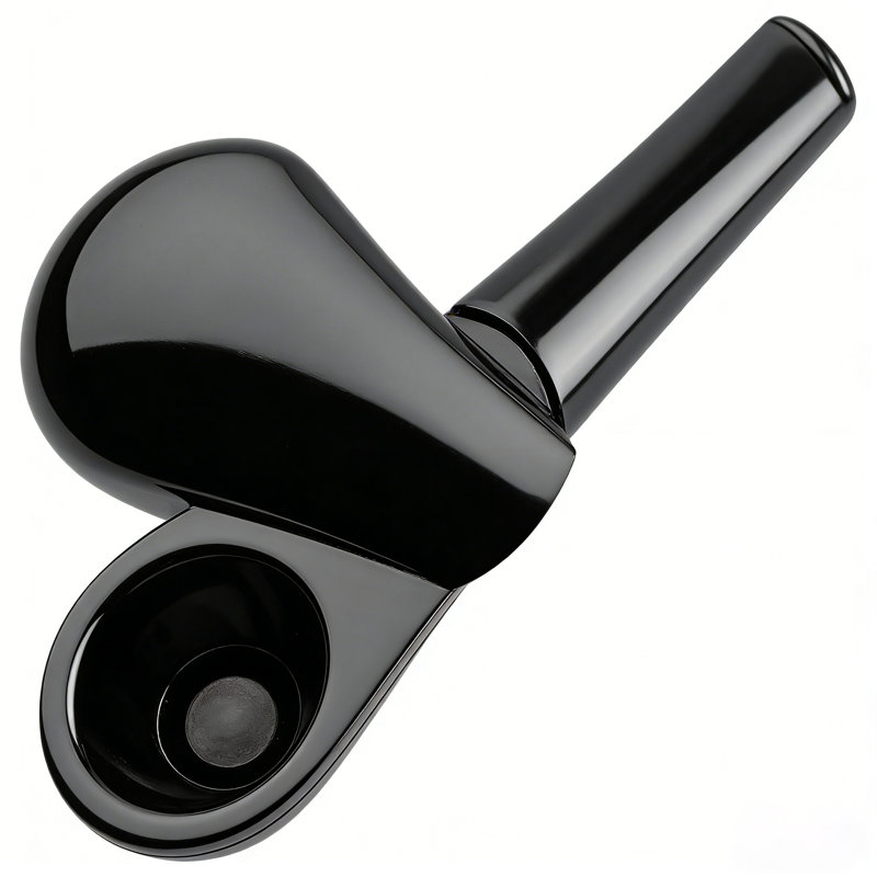 Black Stainless Steel Smoke Spoon