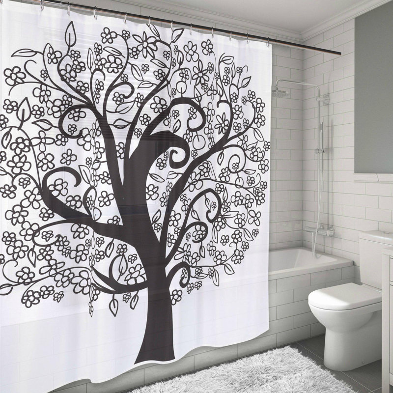 Rideau de douche simple Tree of Life